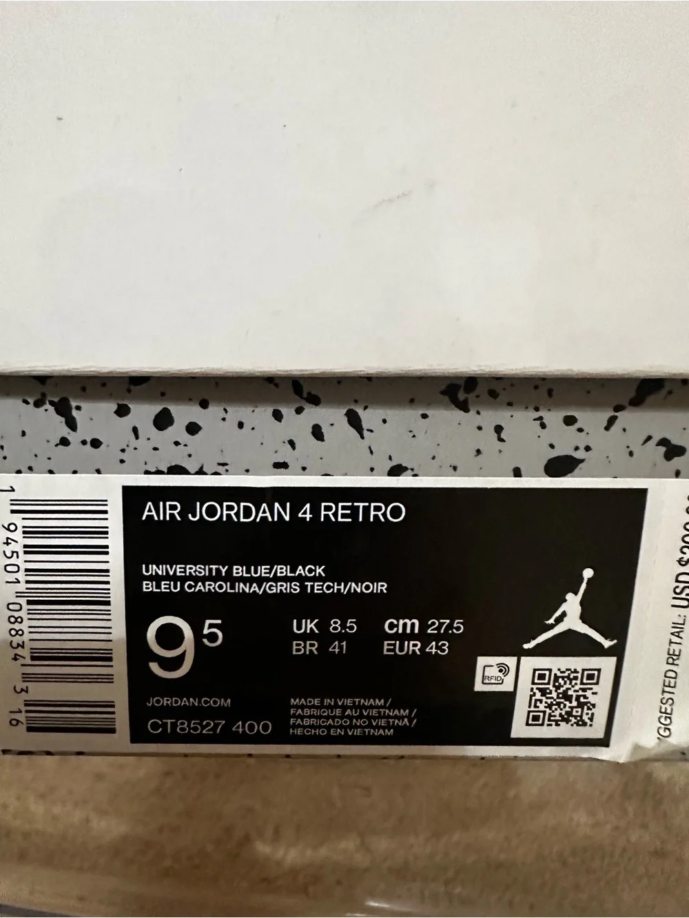 Nike Air Jordan 4 Retro 